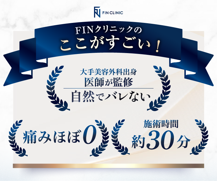 FINクリニックのここがすごい！